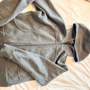 lululemon athletica Gray Hoodie Jacket